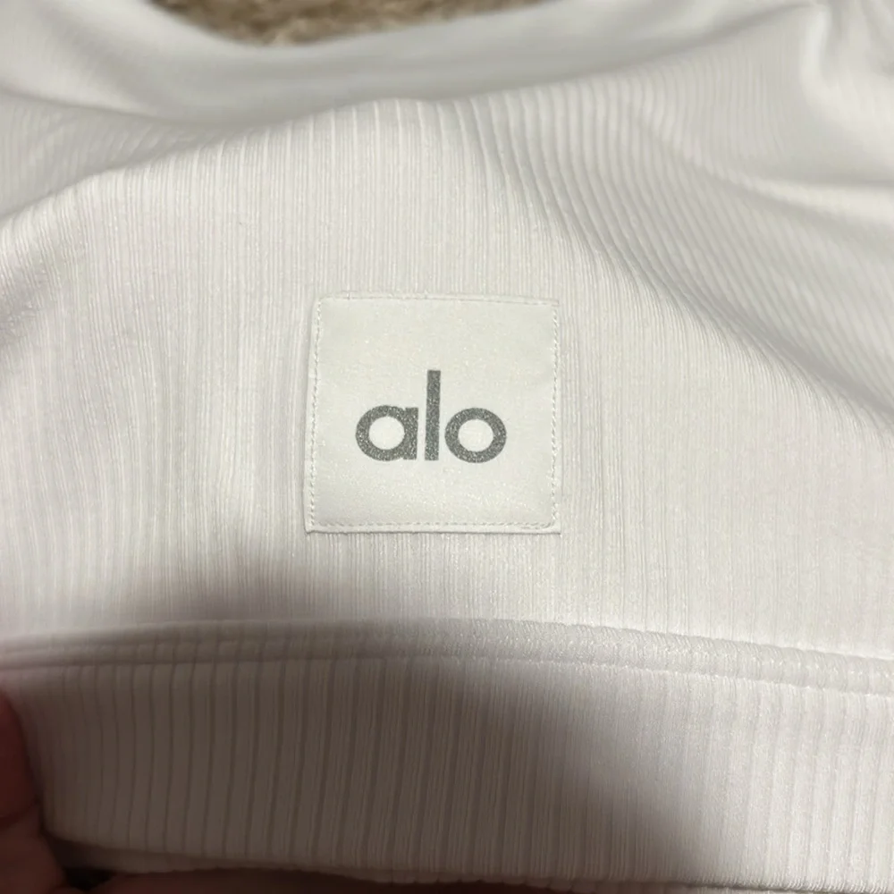 ALO Yoga Blissful Henley Bra Top
